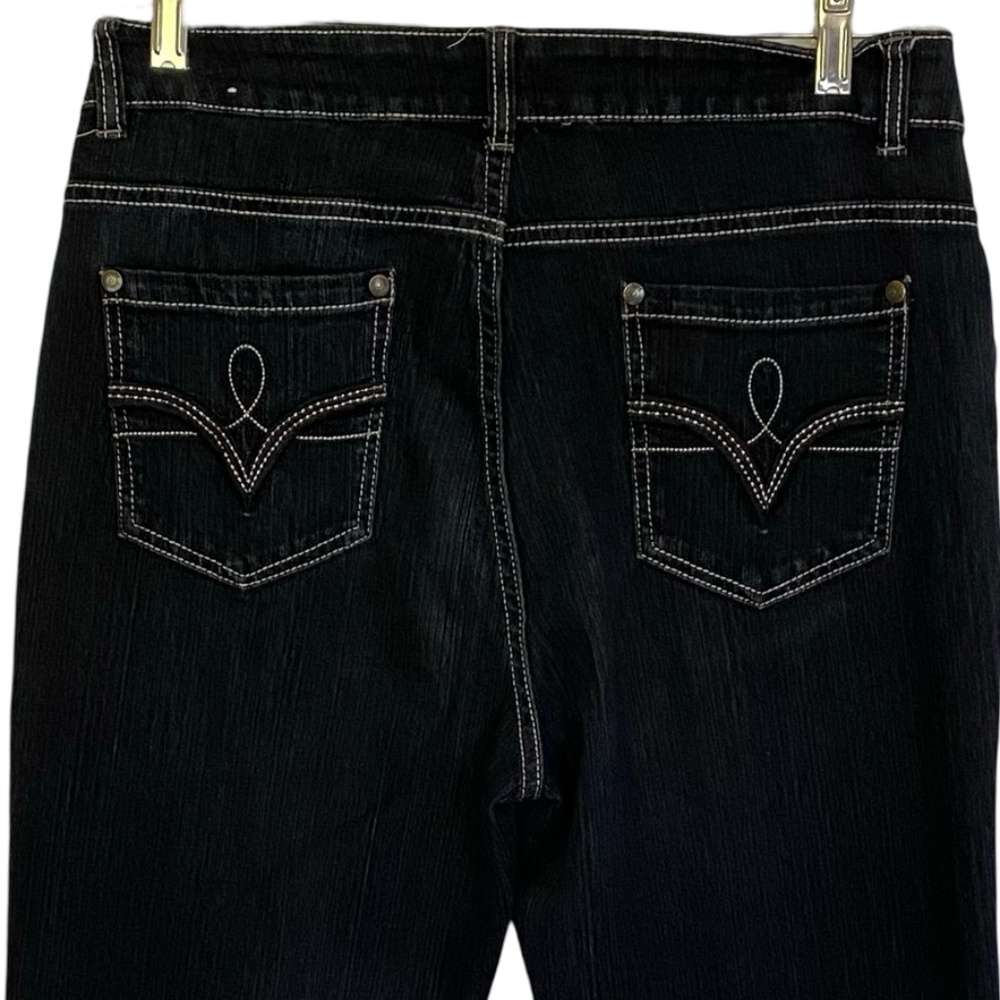 Roadrunner Women's Sz12x31 Dark Denim Straight Leg Stretch Jeans